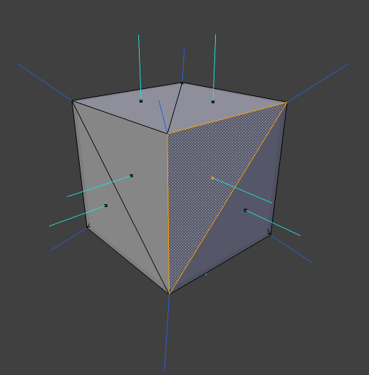 File:Triangulated Cube with Normals 2.png