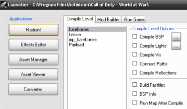 Call of Duty 5: Compile Tools - COD Modding & Mapping Wiki